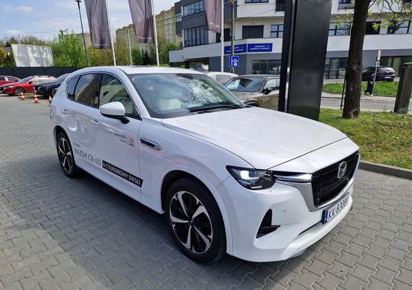 Mazda CX-60 cena 265000 przebieg: 16200, rok produkcji 2023 z Bisztynek małe 137